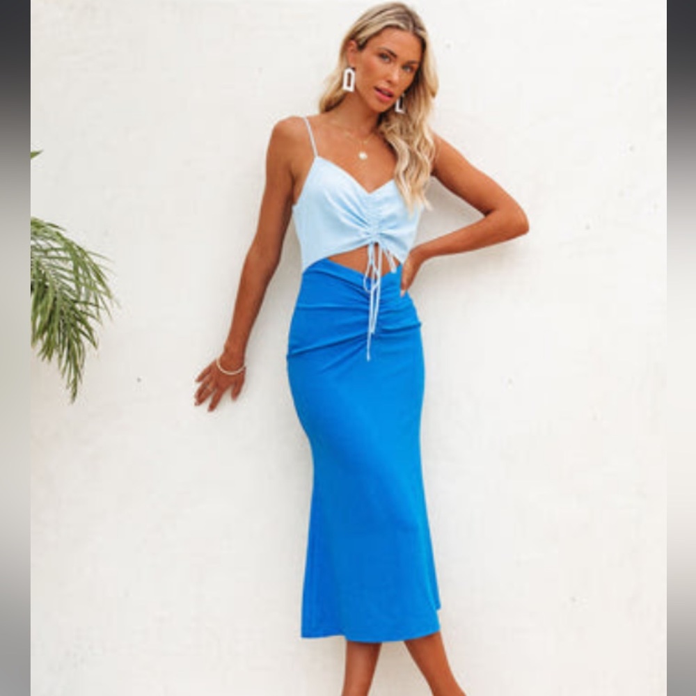 Vici ruched dress XL